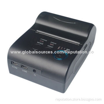 High-quality Bluetooth Thermal Printer with 60mm/Second Print Speed, 1,400mAh Battery Capacity